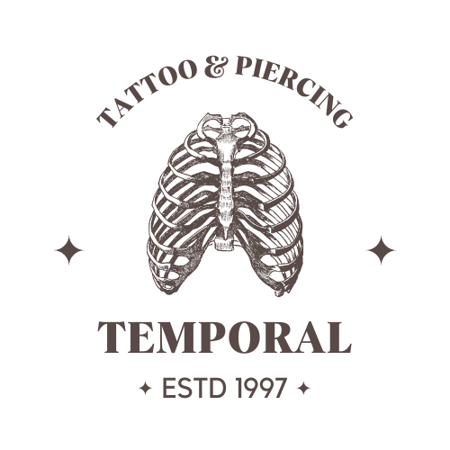 Temporal Tattoo & Piercing Logo